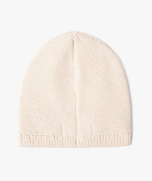 Bonnet de naissance en tricot vue3 - GEMO 4G BEBE - GEMO