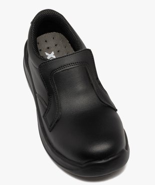 Chaussures de sécurité femme unies à enfiler vue5 - GEMO (EQUIPEMENT) - GEMO