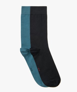 Chaussettes homme fines à tige haute (lot de 2) vue1 - GEMO(HOMWR HOM) - GEMO