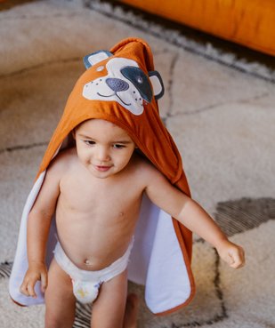 Cape de bain en jersey et éponge avec capuche animée bébé vue6 - GEMO (ACCESS) - GEMO