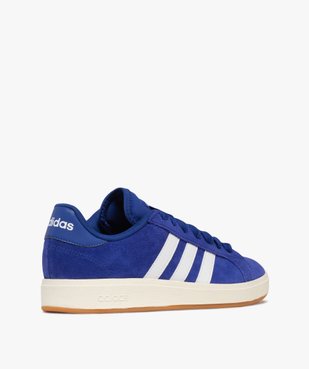 Baskets homme en cuir suédé style rétro et à bandes latérales - Adidas vue4 - ADIDAS - GEMO