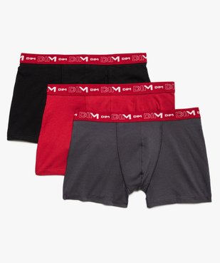 Boxer homme en coton stretch - Dim (lot de 3) vue1 - DIM - GEMO