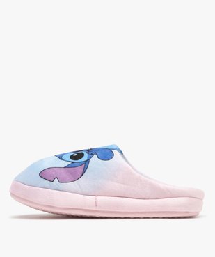 Chaussons mules en velours motif Stitch femme - Disney vue3 - LILO & STITCH - GEMO