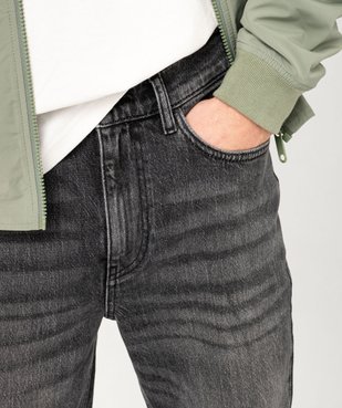 Jean coupe Slim délavé homme vue2 - GEMO (HOMME) - GEMO