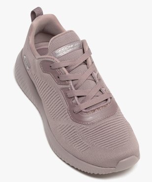 Basket en toile Bobs Squad femme - Skechers vue5 - SKECHERS - GEMO