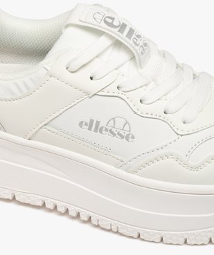 Baskets unies sur semelle plateforme femme - Ellesse vue6 - ELLESSE - GEMO