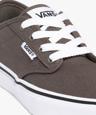 Baskets garçon en toile unie avec semelle épaisse à liseré -Vans vue6 - VANS - GEMO