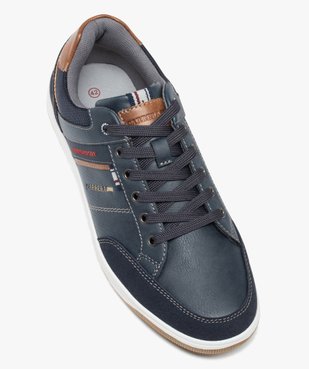 Tennis basses à lacets look retro homme - Carrera vue5 - CARRERA - GEMO