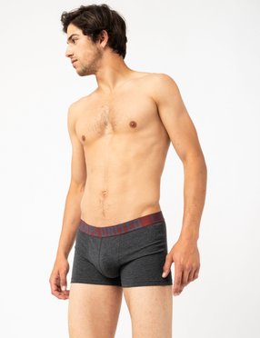 Boxer en coton stretch unis homme (lot de 2) - Camps United vue1 - CAMPS GEMO FOR GOOD - GEMO