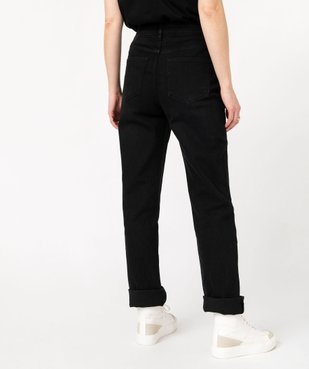 Jean Regular taille haute femme vue3 - GEMO(FEMME PAP) - GEMO