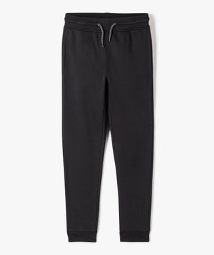 Pantalon de jogging avec intérieur molletonné garçon vue1 - GEMO (JUNIOR) - GEMO