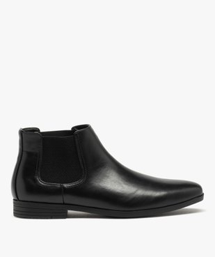 Chelsea boots avec élastiques texturés homme vue2 - MARIO BALDANO - GEMO