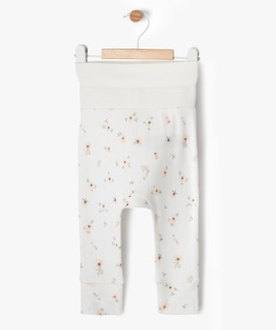 Pantalon en maille évolutif bébé fille vue4 - GEMO 4G BEBE - GEMO