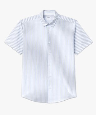 Chemise manches courtes à rayures homme vue4 - GEMO (HOMME) - GEMO