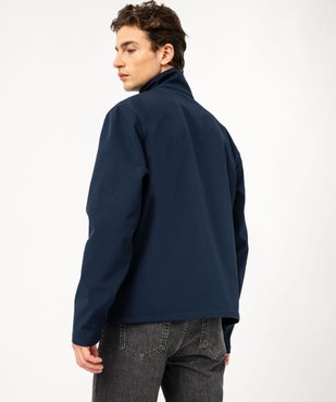 Blouson léger avec col montant homme vue5 - GEMO 4G HOMME - GEMO