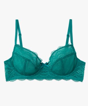 Soutien-gorge à armatures forme corbeille en dentelle vue4 - GEMO(HOMWR FEM) - GEMO