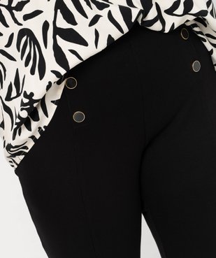 Leggings à pont femme grande taille vue4 - GEMO (G TAILLE) - GEMO