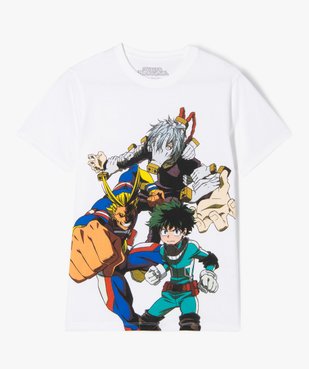 Tee-shirt droit manches courtes imprimé garçon - My Hero Academia vue2 - MY HERO ACADEMIA - GEMO