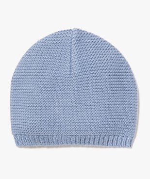 Bonnet bébé de naissance en tricot vue1 - GEMO(BB COUCHE) - GEMO