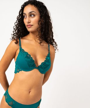 Soutien-gorge à armatures push-up femme vue1 - GEMO(HOMWR FEM) - GEMO