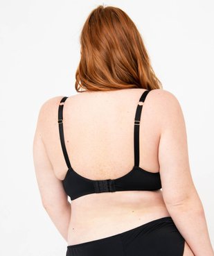 Soutien-gorge grande taille emboîtant à armatures et coques fines vue2 - GEMO(HOMWR FEM) - GEMO