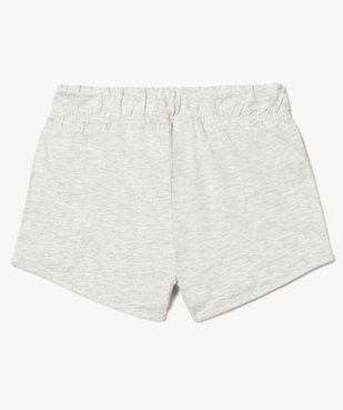 Short fluide en coton avec taille élastiquée vue2 - GEMO (JUNIOR) - GEMO