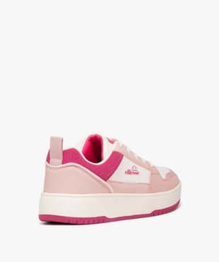 Baskets femme à lacets avec semelle épaisse colorée - Ellesse vue4 - ELLESSE - GEMO