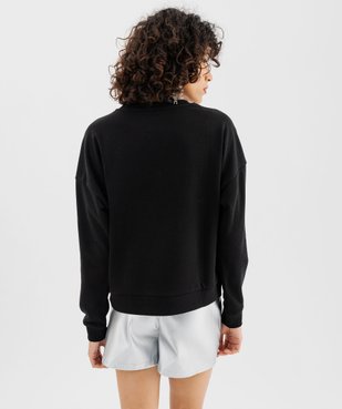 Sweat avec fines franges métalliques femme vue3 - GEMO(FEMME PAP) - GEMO