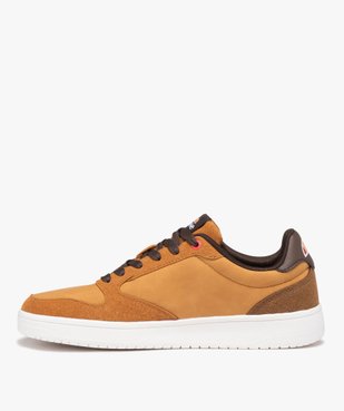 Baskets homme unies en suédine style casual - Ellesse vue3 - ELLESSE - GEMO