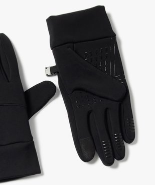 Gants tactiles avec doublure polaire homme vue2 - GEMO (ACCESS) - GEMO