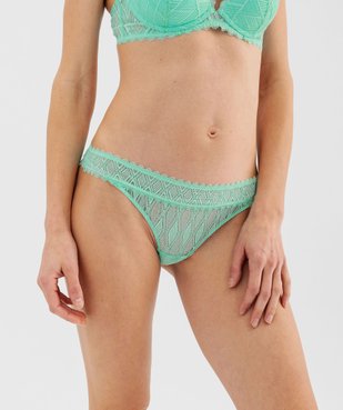 String en dentelle femme vue1 - GEMO(HOMWR FEM) - GEMO