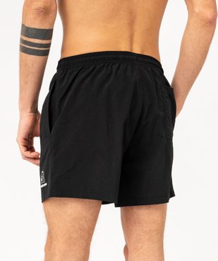 Short de bain uni homme vue3 - GEMO (PLAGE) - GEMO