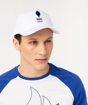 Tee-shirt manches courtes imprimé Équipe de France Olympique vue6 - ALLEZ LES BLEUS - GEMO