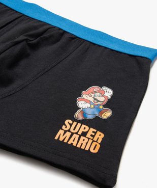 Boxers assortis avec motifs garçon (lot de 2) - Super Mario vue2 - MARIO - GEMO