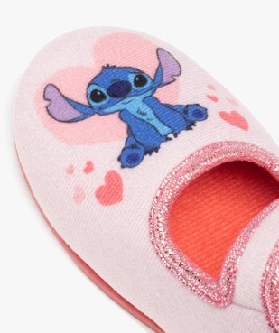 Chaussons fille ballerines imprimées Stitch - Disney vue6 - LILO & STITCH - GEMO