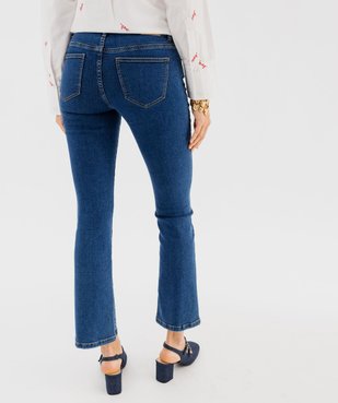 Jean coupe Bootcut extensible femme vue8 - GEMO 4G FEMME - GEMO