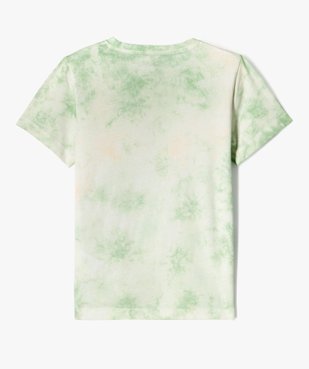 Tee-shirt manches courtes tie-and-dye garçon vue3 - GEMO (ENFANT) - GEMO