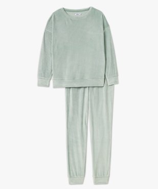 Pyjama en velours côtelé femme vue4 - GEMO(HOMWR FEM) - GEMO