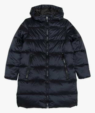 Parka fille longue à gros zips vue1 - GEMO (JUNIOR) - GEMO