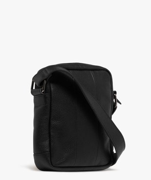 Pochette en cuir à bandoulière ajustable homme vue2 - GEMO (ACCESS) - GEMO