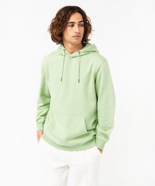 Sweat à capuche intérieur molletonné homme vue1 - GEMO (HOMME) - GEMO