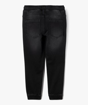 Pantalon jogger taille élastique garçon vue5 - GEMO (ENFANT) - GEMO