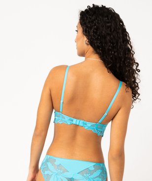 Soutien-gorge à armatures push-up femme vue3 - GEMO(HOMWR FEM) - GEMO