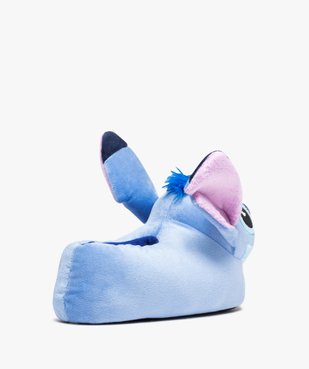 Chaussons fille pantoufle en forme Stitch - Disney vue4 - GEMO