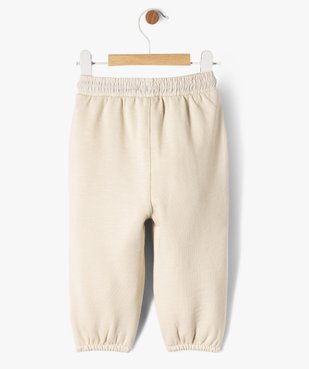 Pantalon parachute et jersey avec ceinture élastique bébé garçon vue3 - GEMO(BEBE DEBT) - GEMO