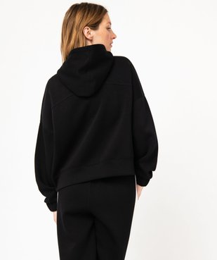 Sweat oversize à capuche femme vue3 - GEMO(FEMME PAP) - GEMO