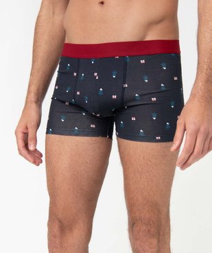 Boxers homme imprimés dans coffret cadeau (lot de 2) vue3 - GEMO 4G HOMME - GEMO