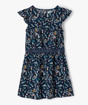 Robe fille imprimée avec ceinture pailletée vue1 - GEMO (ENFANT) - GEMO