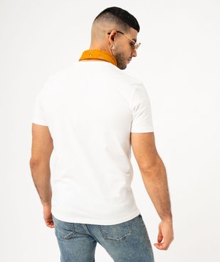 Tee-shirt manches courtes imprimé homme vue3 - GEMO (HOMME) - GEMO