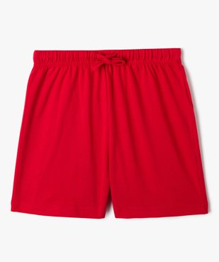 Pyjashort avec haut rayé garçon - LuluCastagnette vue3 - LULUCASTAGNETTE - GEMO